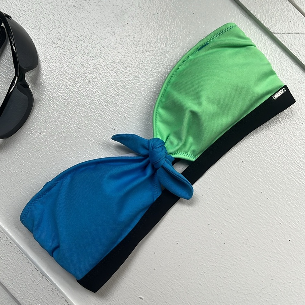 🛍️ PINK Victoria's Secret • Strapless Bandeau Lightly Lined Bikini Top • Size XS